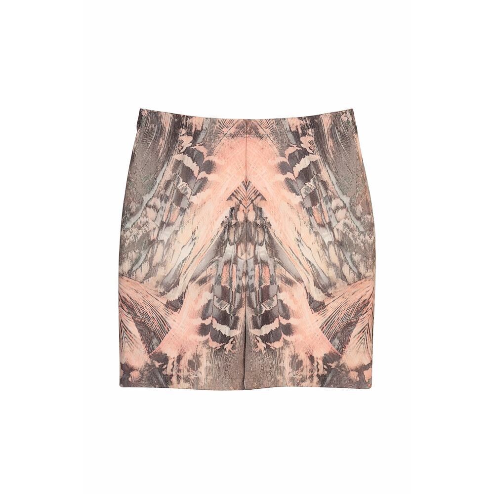 Johanne Beck Abstract Pencil Mini Skirt Size S - Picture 2 of 6